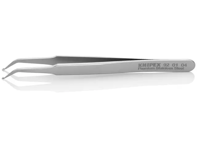 KNIPEX SMD Präzisionspinzette Edelstahl 92 01 04 Top-Preis