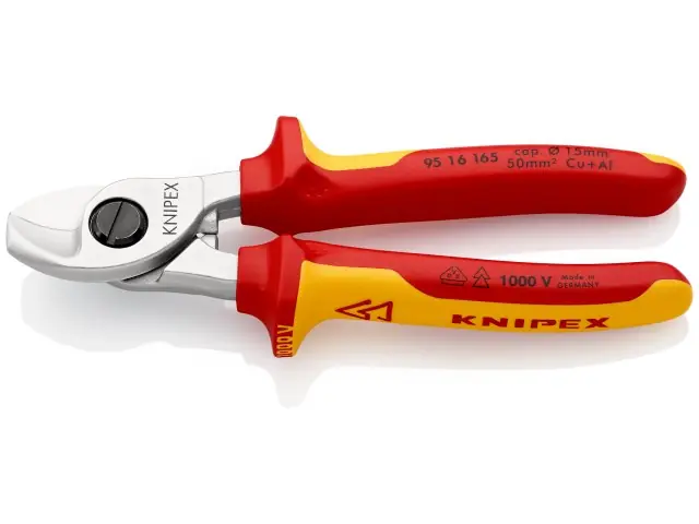 KNIPEX Kabelschere 95 16 165 Knallerangebot