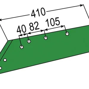 Wechselspitzschare li. DW442L zu Regent 33.21.296 Finale Aktion