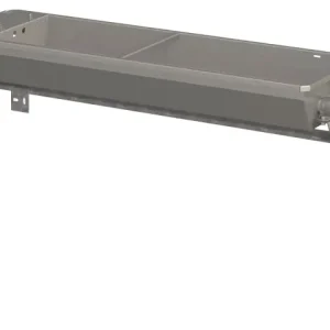 Must-Have Edelstahl Kipptränke 50L 1,5m inkl. Heizung, Wandmontage