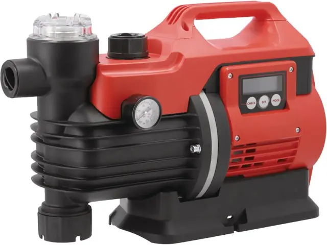 Mega-Angebot Gartenpumpe mit Steuerung u. Filter 230V-850W max. 3600 l/h