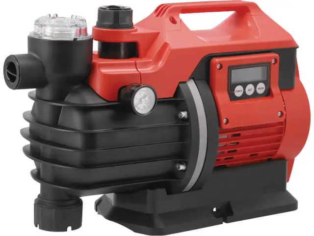 Schneller Versand Gartenpumpe mit Steuerung u. Filter 230V-1300W max. 5000 l/h