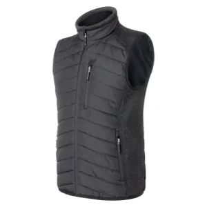 Kübler 4XL Hybridweste schwarz/dunkelgrau Online Kaufen