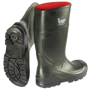 PU-Stiefel-Techno Gr. 49 grün S5 Preisreduziert
