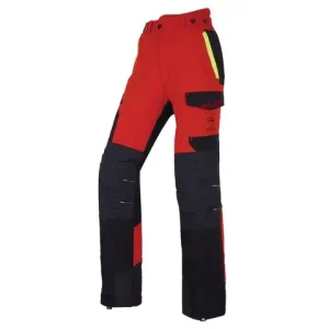 Online Kaufen Solidur Schnittschutzhose Infinity rot Type A Gr L KLASSE 1