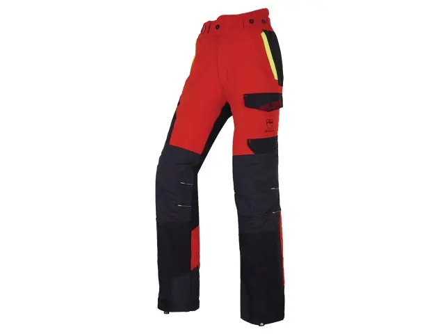Solidur Schnittschutzhose Infinity rot Type A Gr 2XL KLASSE 1 Neue Ware