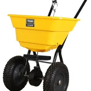 Expressversand Texas Zentrifugalstreuer / Handstreuwagen CS 3600 inkl. Abdeckung