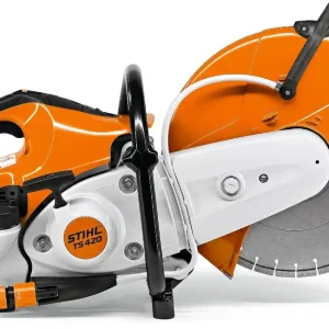 Versand Am Gleichen Tag STIHL Benzin-Trennschleifer TS 420 mit STIHL 350mm Bau- und Edelstahl Trennscheibe