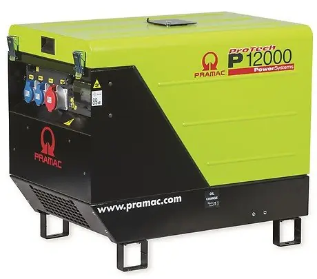 Garantierte Lieferung Pramac Benzin-Stromerzeuger P 12000 - PF123TH2002 Iso/Großtank