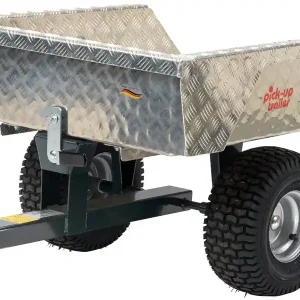 Remarc Anhänger GT-Trailer, kippbar - mit Wanne aus Aluminium Riffelblech Beliebt