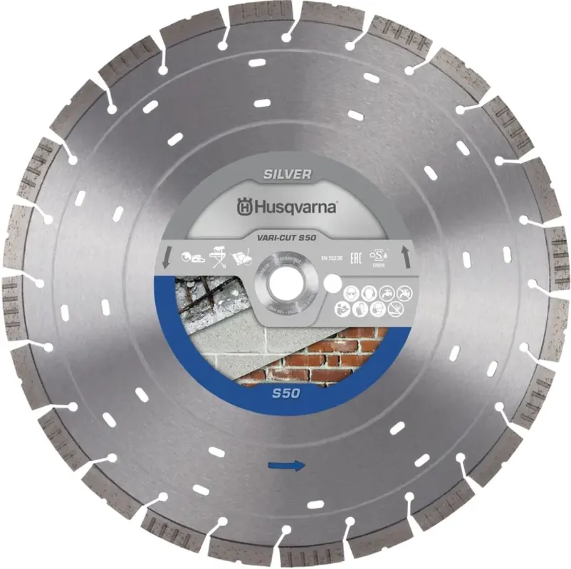 Online Kaufen Husqvarna Trennscheibe VARI-CUT S50 400 12 25.4/20 Leistungsgrad Silber