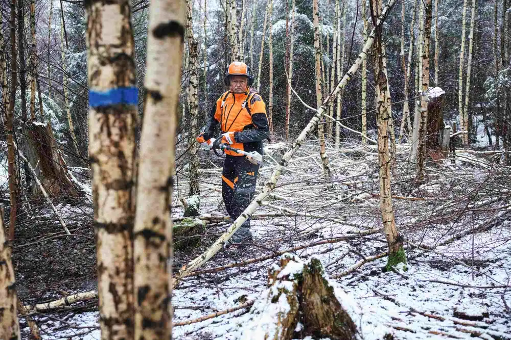 Zertifiziert STIHL Akku-Hoch-Entaster HTA 150, ohne Akku und Ladegerät, Forstvariante