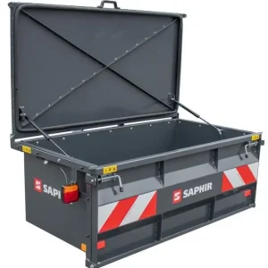 SAPHIR Transportbox TB 141 - Euro- und Dreipunktaufnahme, Spritzwassergeschützt Markenware