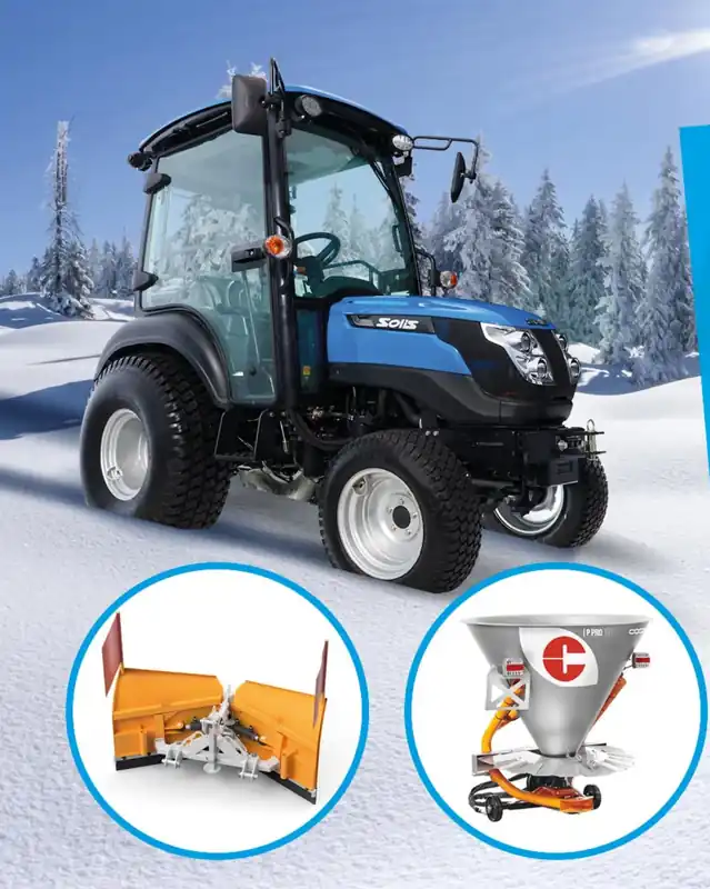 Super-Preis Solis Kompakttraktor 26 HST mit Winterpaket 2