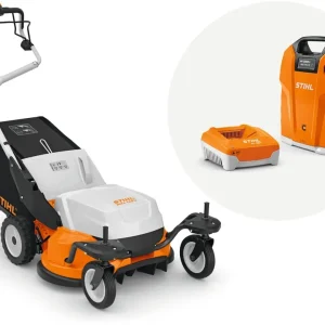 Zertifiziert STIHL Akku-Rasenmäher RMA 765 V Set mit AR 3000 L + AL 501