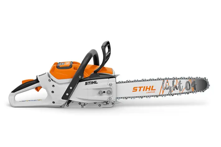 Letzte Chance STIHL Akku-Motorsäge MSA 300, RS Pro, Schienenlänge 40 cm ohne Akku und Ladegerät