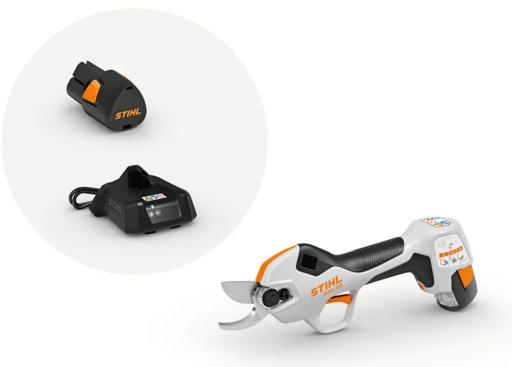 Sale STIHL Akku Astschere ASA 20, mit Akku AS 2 und Ladegerät AL1