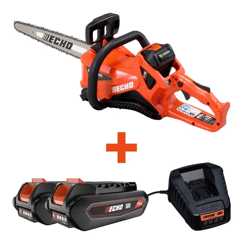 ECHO Akku-Motorsäge DCS-2500C Set inkl. 2x 2,5Ah Akku und Schnellladegerät Expressversand