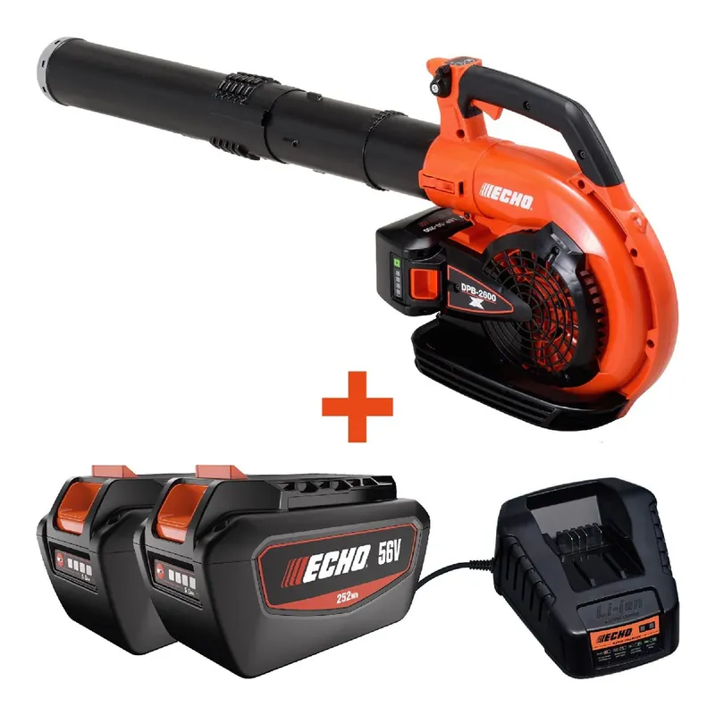 ECHO Akku-Laubbläser DPB-2600 Set -inkl. 2x 5Ah Akku und Schnellladegerät Knallerangebot