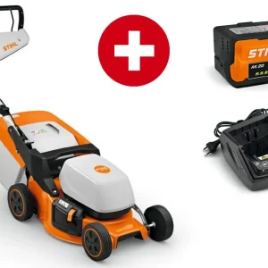 Nur Für Kurze Zeit STIHL Akku-Rasenmäher RMA 243, mit Akku AK 20 und Ladegerät AL 101