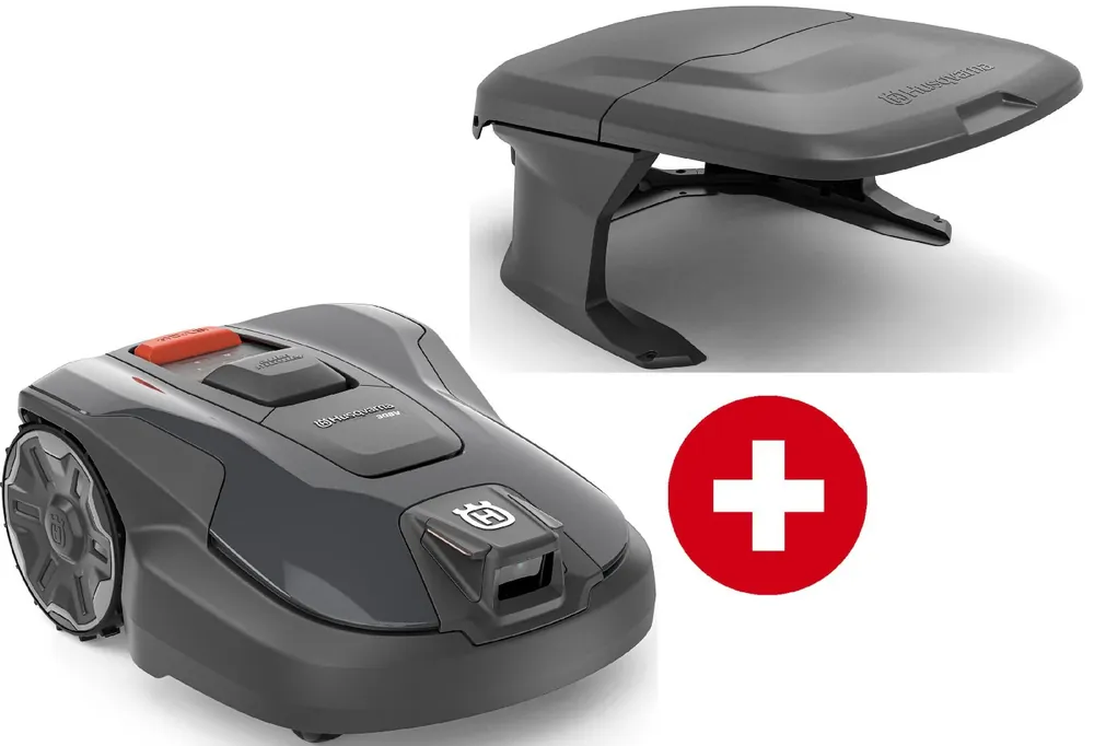 Husqvarna Automower 308V mit Garage Versand Am Gleichen Tag