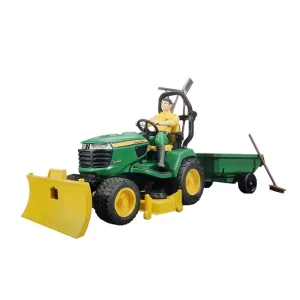 Neue Kollektion John Deere Aufsitzrasenmäher, Anhänger und Gärtne