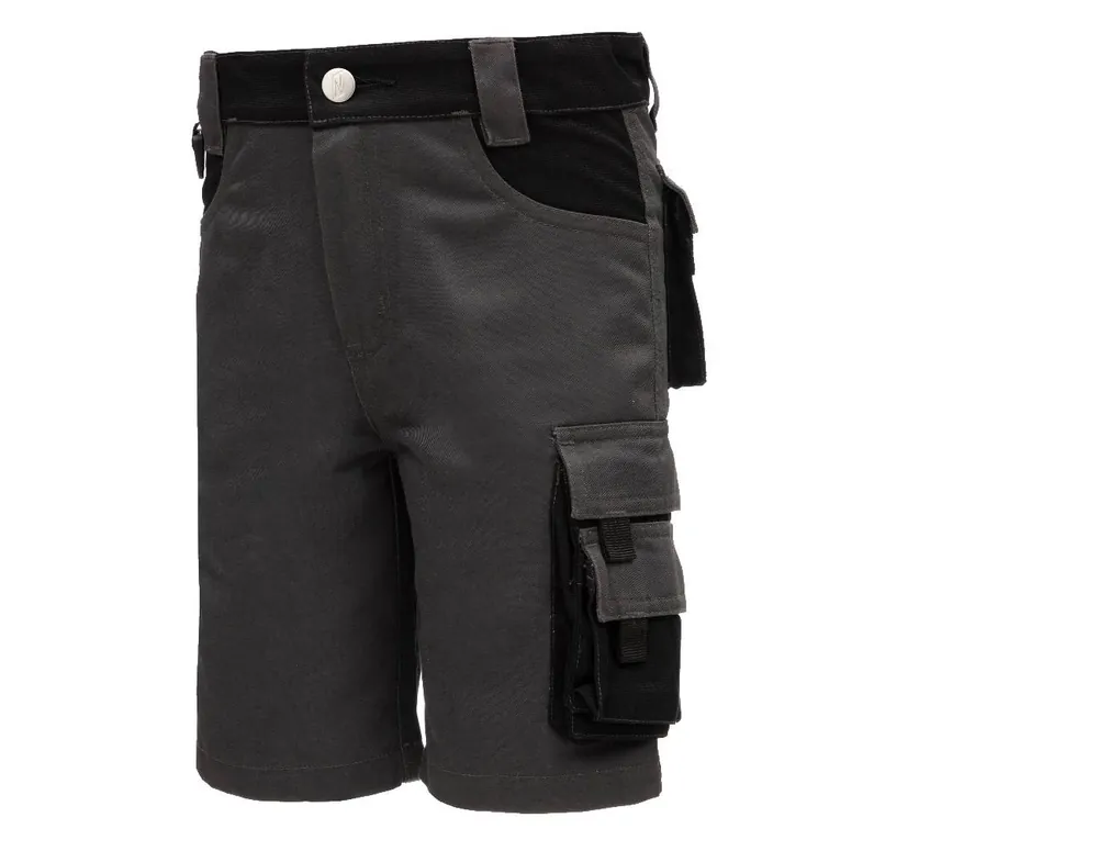 Preis Gesenkt Kinder-Shorts Motion Tex Kids, grau/schwarz, Gr. 134/140