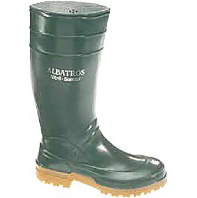 Ausverkauf Nitril-Gummistiefel, grün, Gr. 43