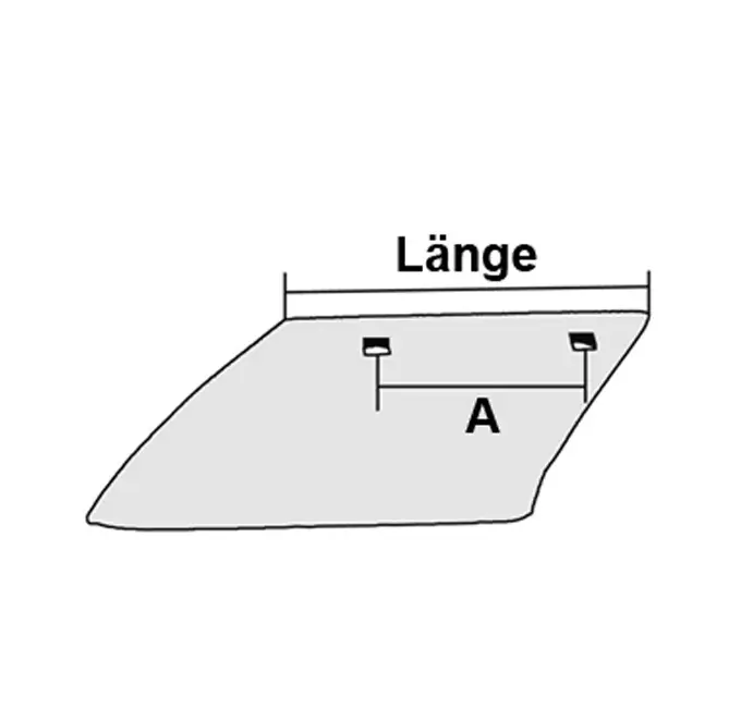 Düngereinlegerschar p. f. Lemken 3363714, S185, rechts Kracherpreis