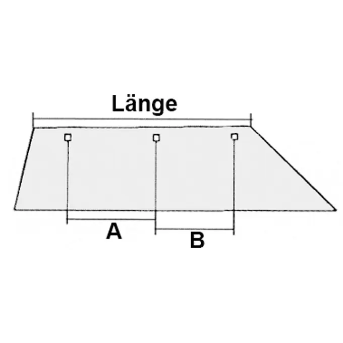 Neue Kollektion Schar-Hinterteil p. f. Lemken SB56D, rechts