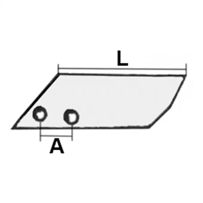 Neue Ware Schar-Vorderteil p. f. Landsberg 041662Z, rechts