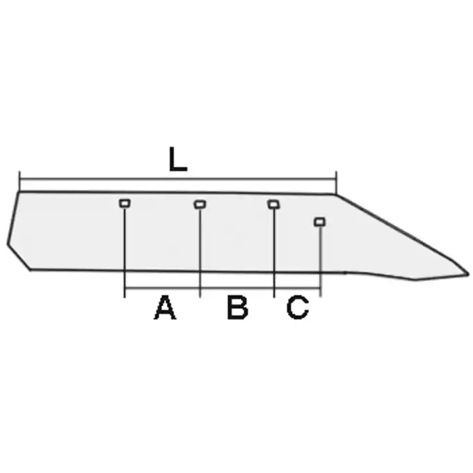 Schnabelschar p. f. Rabe SSP-351, 2751.30.02 - links, beschichtet Beliebt