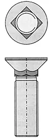Pflugschraube DIN 608, M16 x 45 mm Preiswert