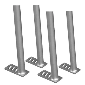 4 Füße für Schnellablauf-Tränkwanne Schnäppchen