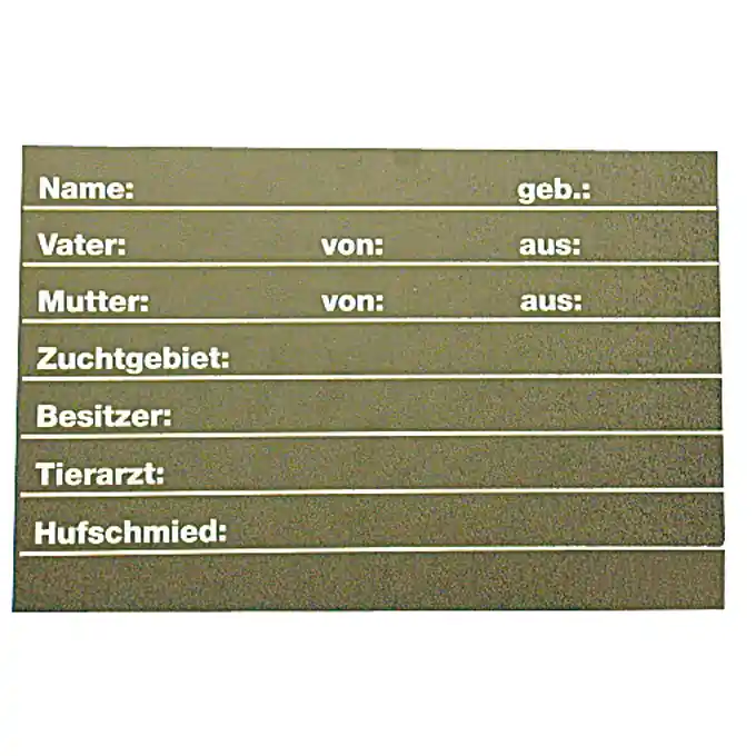 Direkt Vom Hersteller Pferdestalltafel
