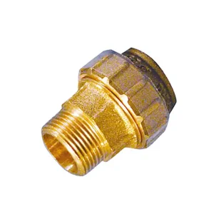 Top-Seller PE-Verschraubung Messing, 1 1/2" AG