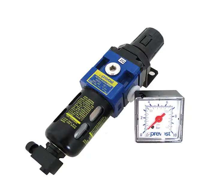 Billig Filterdruckminderer "Alto 2" mit Wasserabscheider, 3/8"