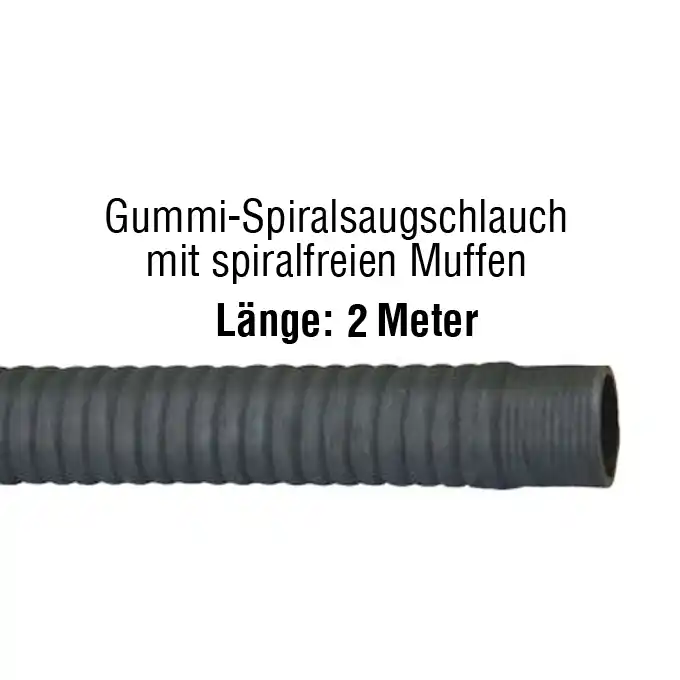 Garantierte Lieferung Gummi-Spiralsaug- und Druckschlauch, 100 mm, 3 bar