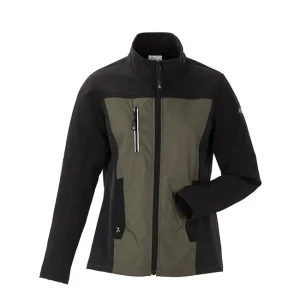 Damen-Hybridjacke Norit, oliv-schwarz, Gr. 42 (XL) Mega-Angebot