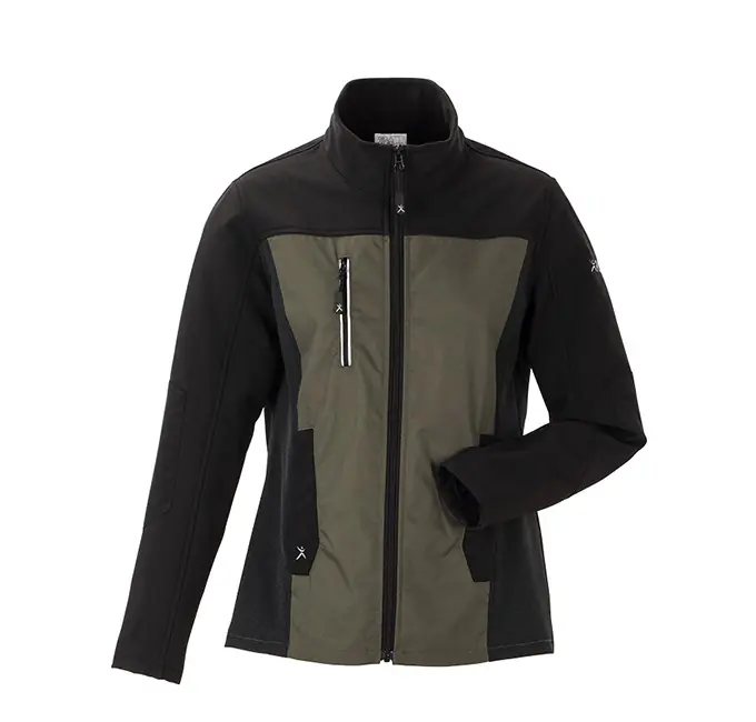 Damen-Hybridjacke Norit, oliv-schwarz, Gr. 42 (XL) Mega-Angebot