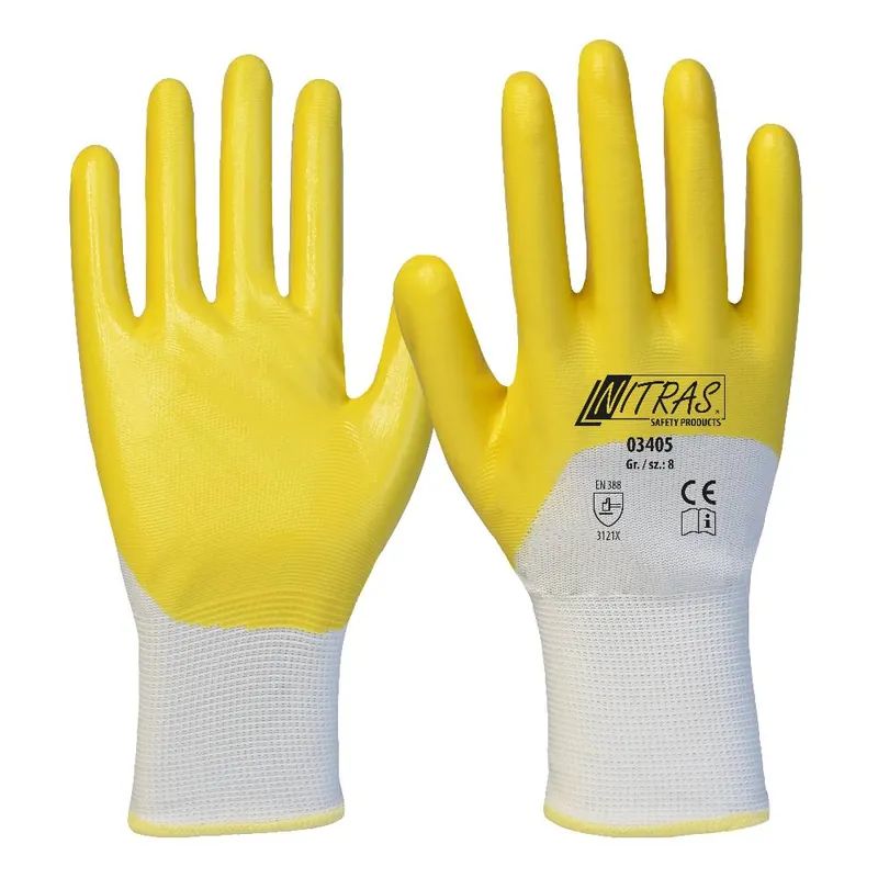 Sale Arbeitshandschuh "Toronto", gelb, Gr. 10