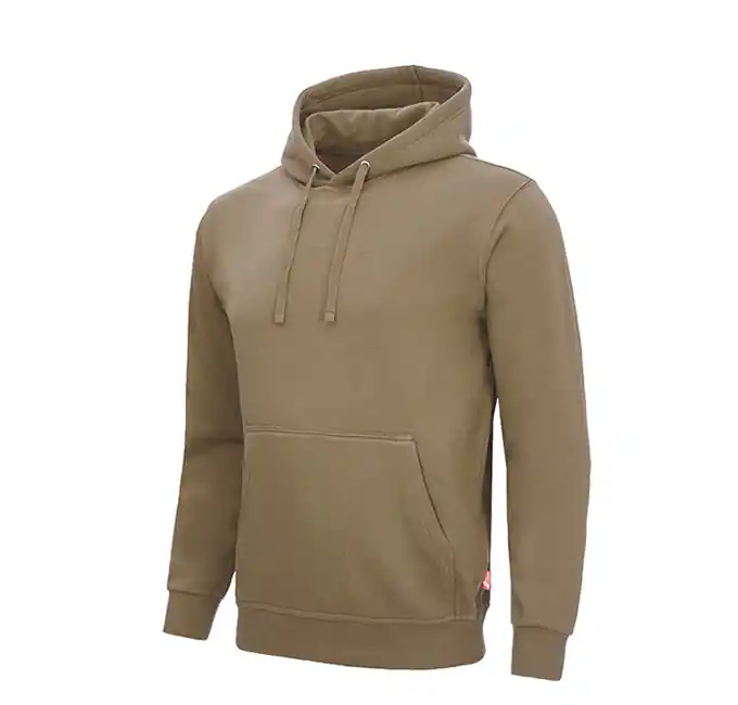 Kapuzenpullover Motion Tex Light, Khaki, Gr. XXL Abverkauf