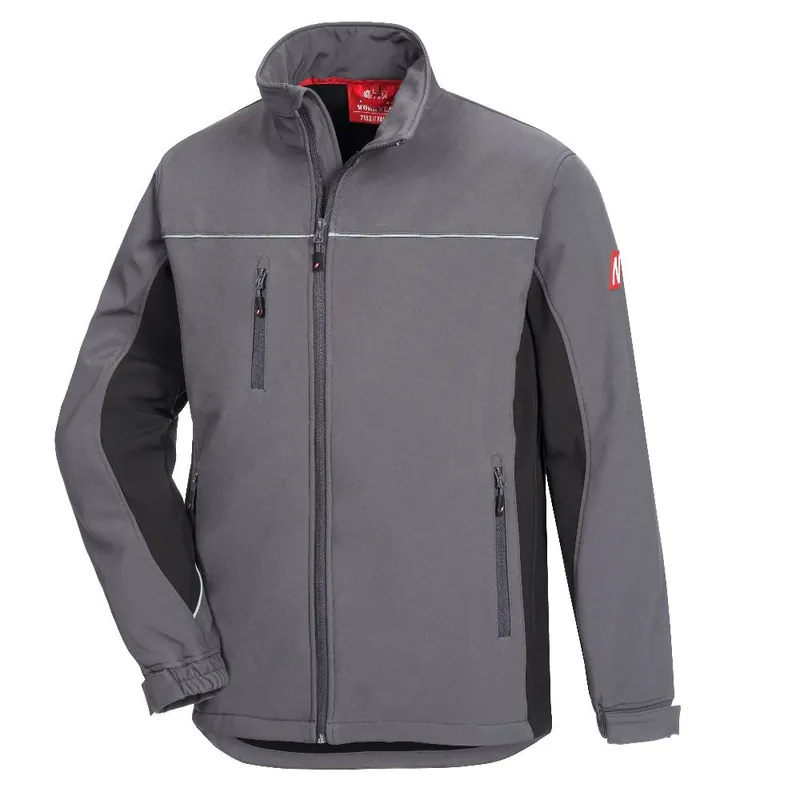 Softshelljacke Motion Tex Light, Grau/Schwarz, Gr. L Preiswert