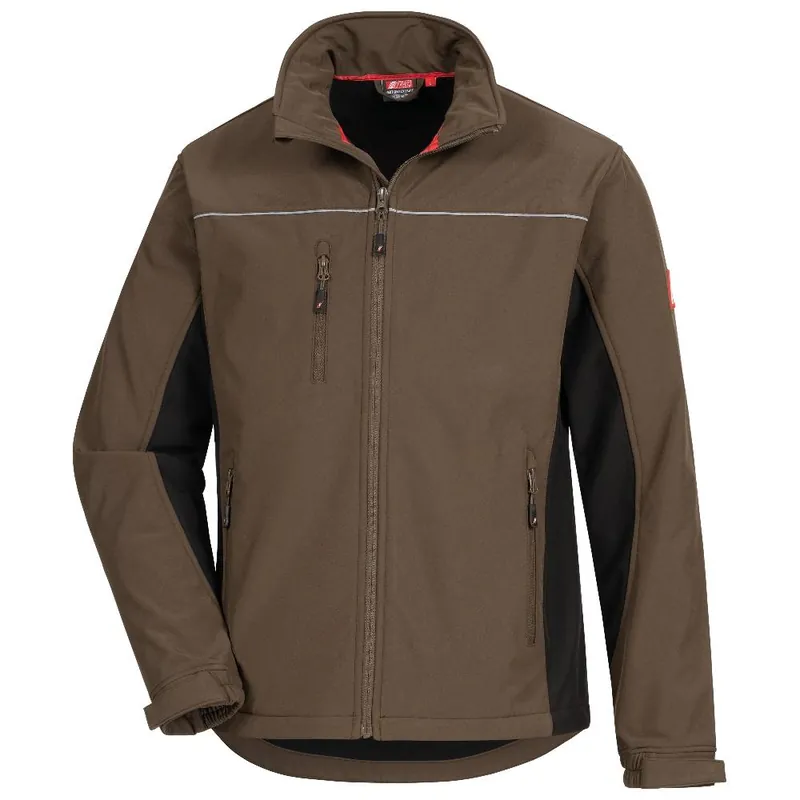 Softshelljacke Motion Tex Light, Braun/Schwarz, Gr. XL Highlight