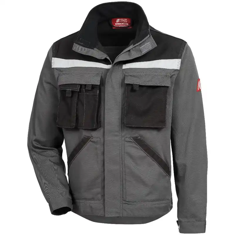 Arbeitsjacke Motion Tex Plus, Grau/Schwarz, Gr. 60 Angebot