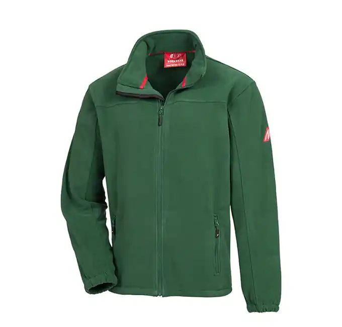 Fleecejacke Motion Tex Plus, Grün, Gr. M Begrenztes Angebot