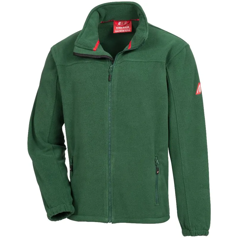 Aktuell Fleecejacke Motion Tex Plus, Grün, Gr. 4XL
