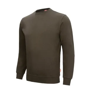 Sweatshirt / Pullover Motion Tex Light, Braun, Gr. M Solange Der Vorrat Reicht