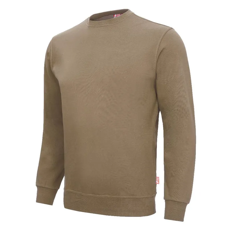 Knallerangebot Sweatshirt / Pullover Motion Tex Light, Khaki, Gr. L