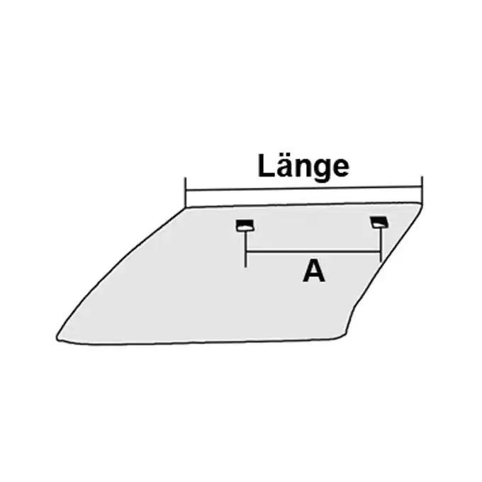 Vorschälschar p.f. Lemken S245, 3363723, links Sonderaktion